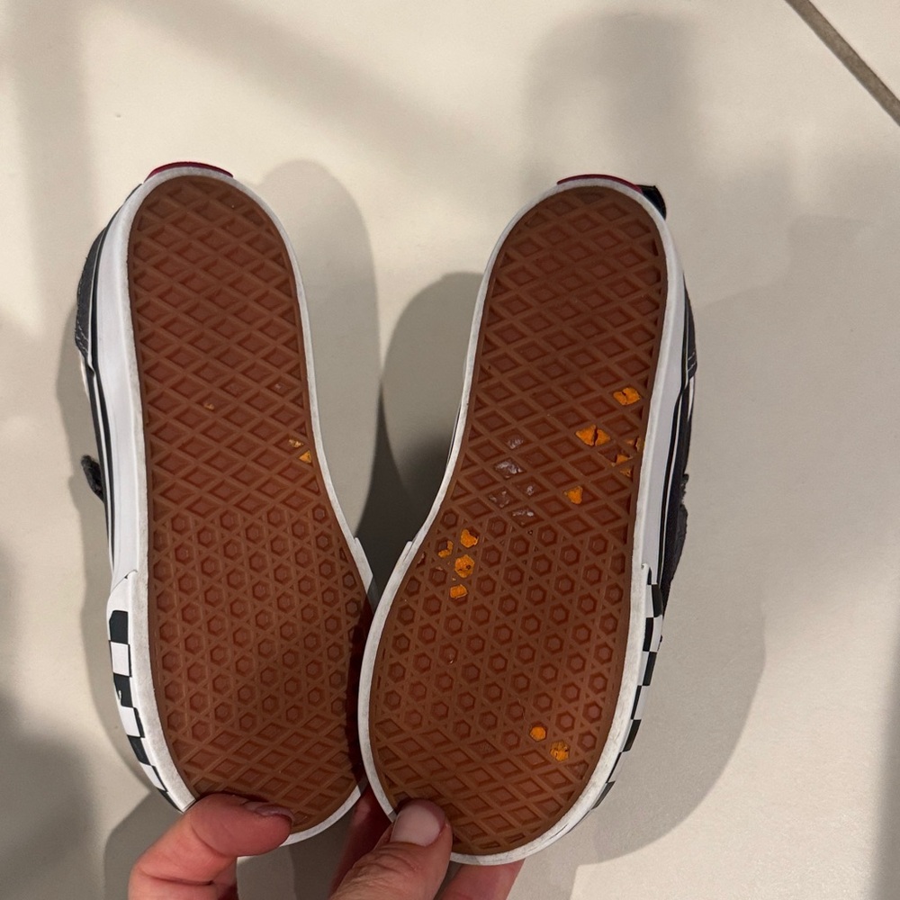 Vans Kids Black and Gray High-Top Sneakers - Picture 2 of 6